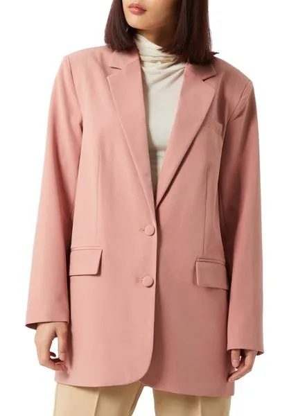 Blazer Vila Vikalinka Rosa para Mujer